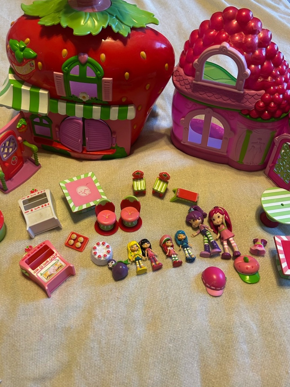 2008 Strawberry Shortcake playsets